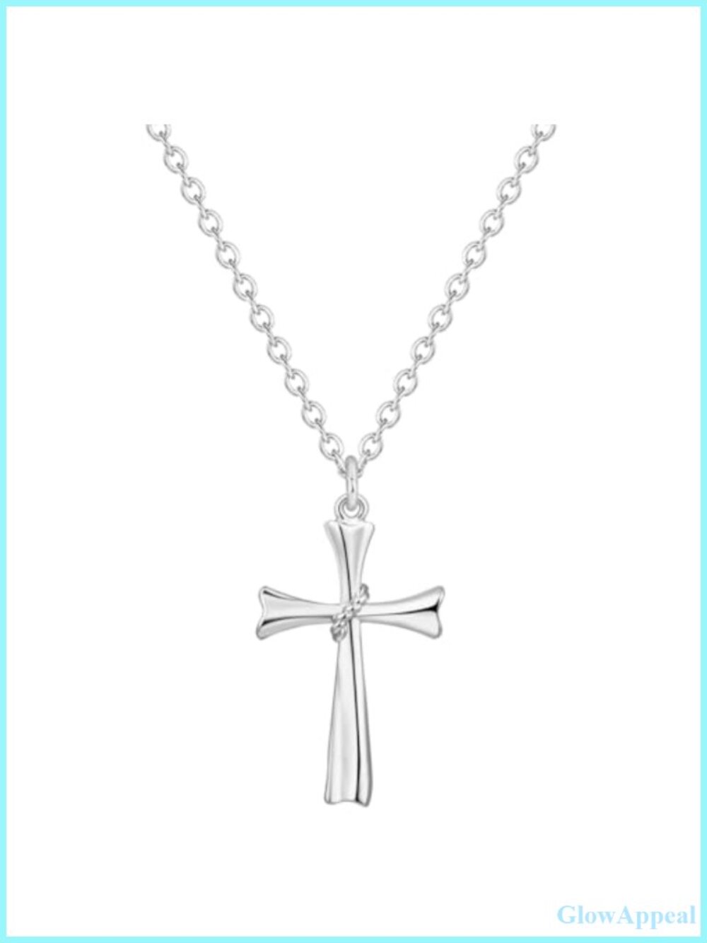 14k Gold Plated Cross Pendant Necklace Adjustable Religious Jewelry Gift